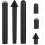 6pcs Pen Replacement Screen Stylus Nib Compatible Pen/h Device Surface Touch For Refill H/tip/h/h 3