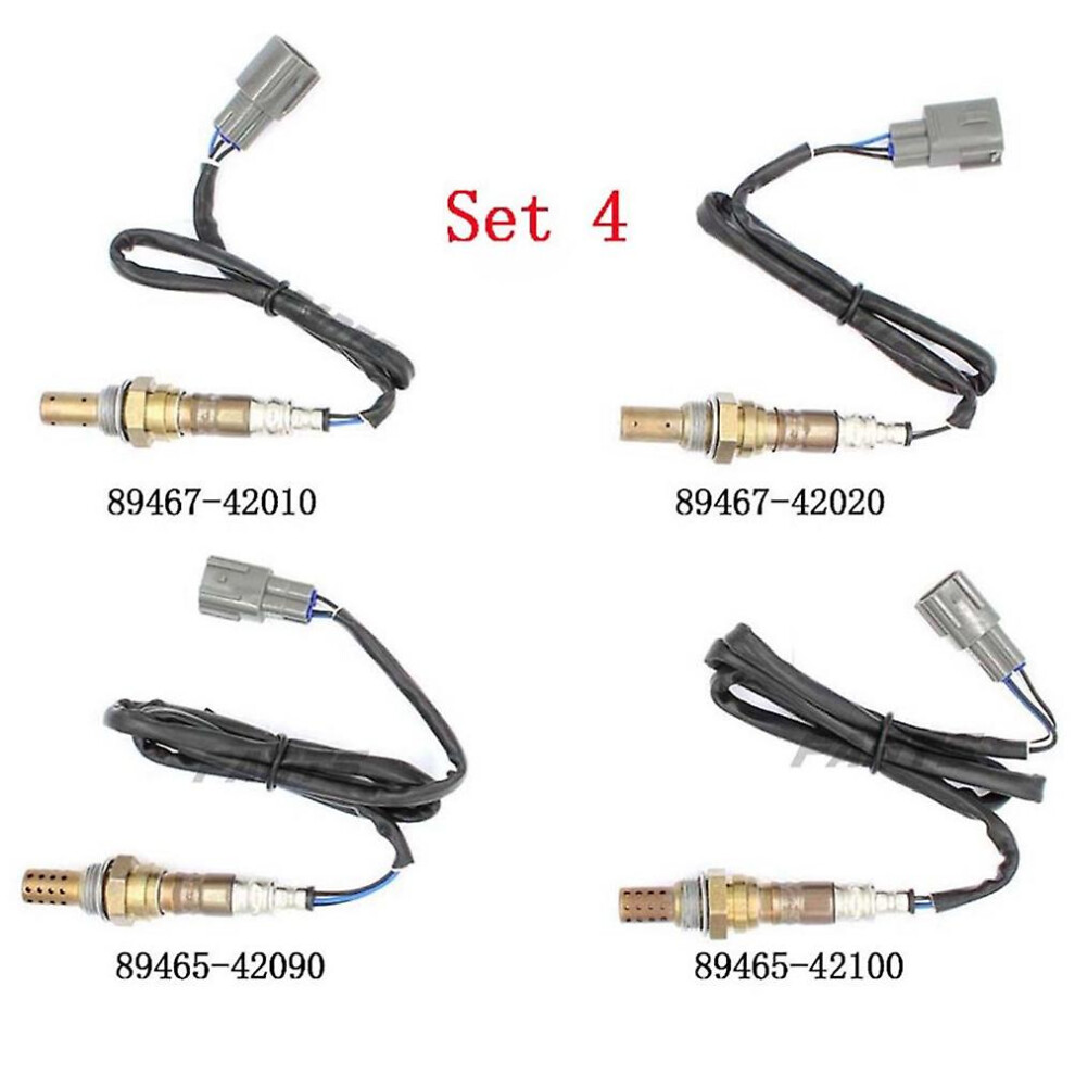 4Pcs Air Fuel Ratio O2 Oxygen Sensor O2 Fits 2001 2002 2003 Rav4 9152243613613