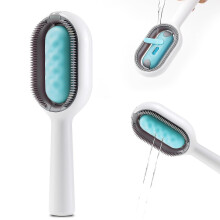 Cat Hair Brush With Water, Sticky Brush 2.0 For Cats, Pet Hair Removal Comb With Water Tank, Wet