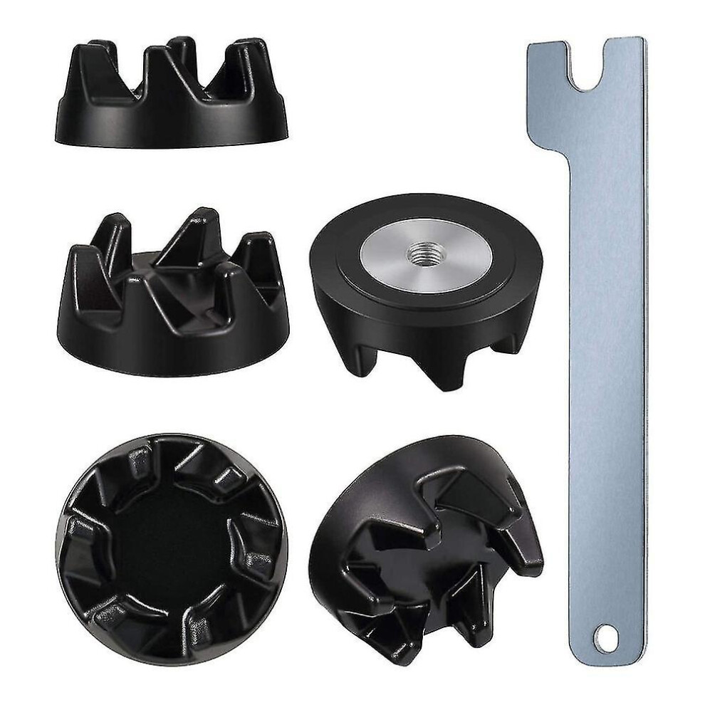 6 Packs 9704230 Blender Coupler Blender Coupling Replacment Parts With 1 Wrench Compatible For Kitc-image-OPC-PDQD9RX-NEW