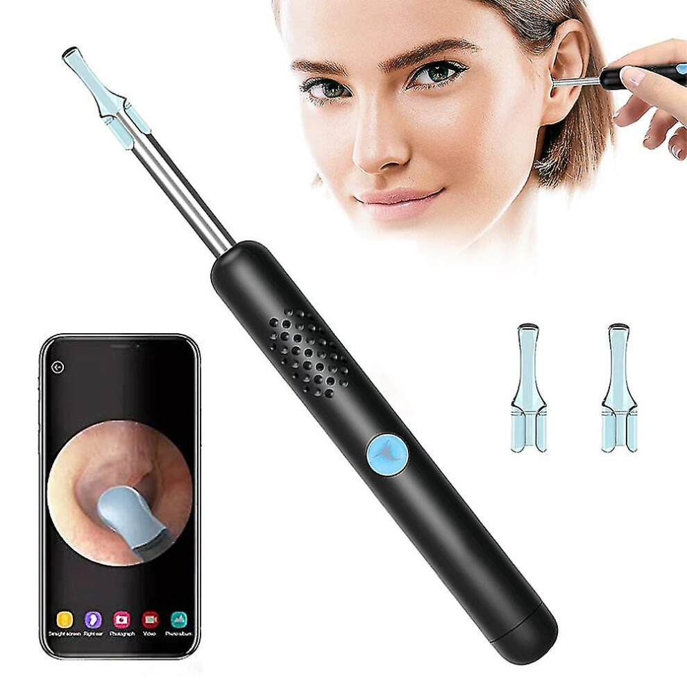 1 Pcs Ear Wax Removal, Ear Cleaner Ear Wax Removal Kit, Wireless Ear Wax Remover Otoscop