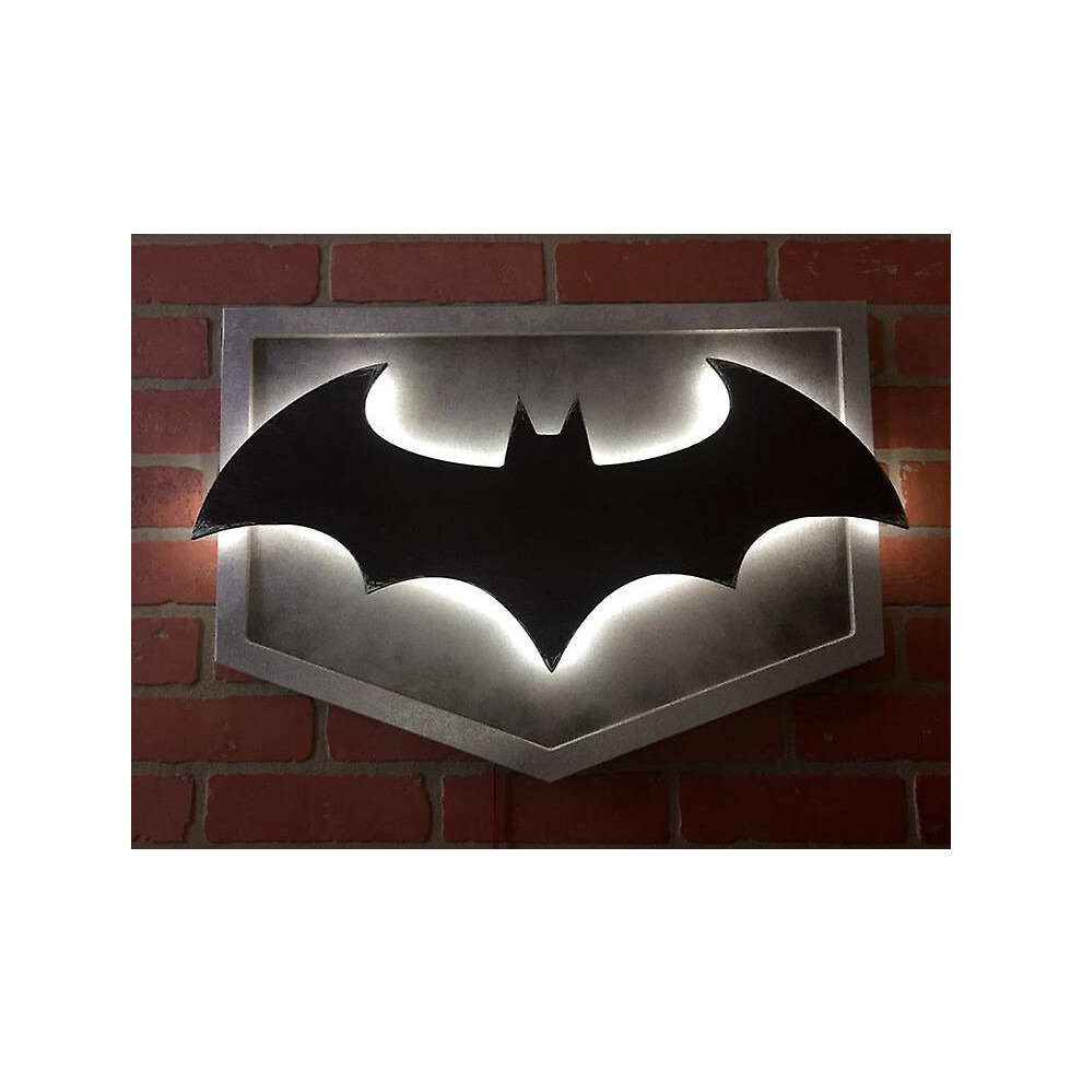 Batman Led Night Light Superhero 3d Wall Sconce Atmosphere Logo Light Home Decoration Bedside Lamp
