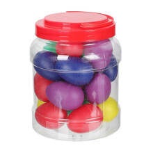 20 Pcs Baby Music Toy Kids Percussion Eggs Kids Egg Shaker Plastic Percussion Shaker Egg Percussion Instrument