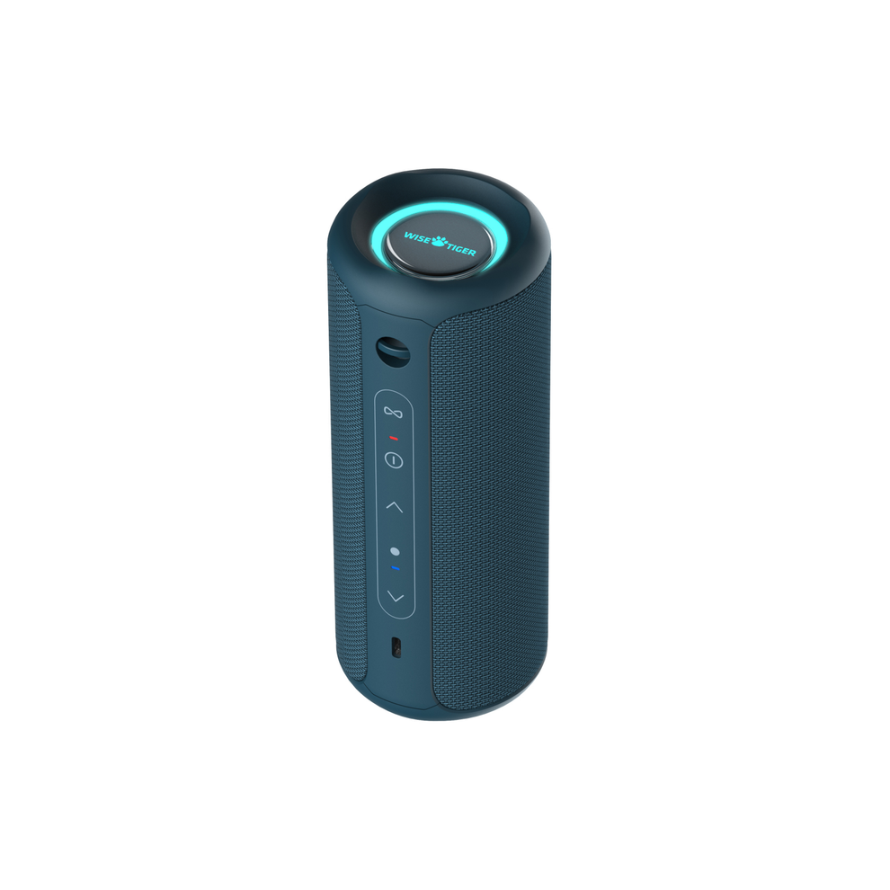 (Blue) Portable Tooth Speaker 30W Ipx7 Waterproof Powerful Sound Box Blue 9431138773602