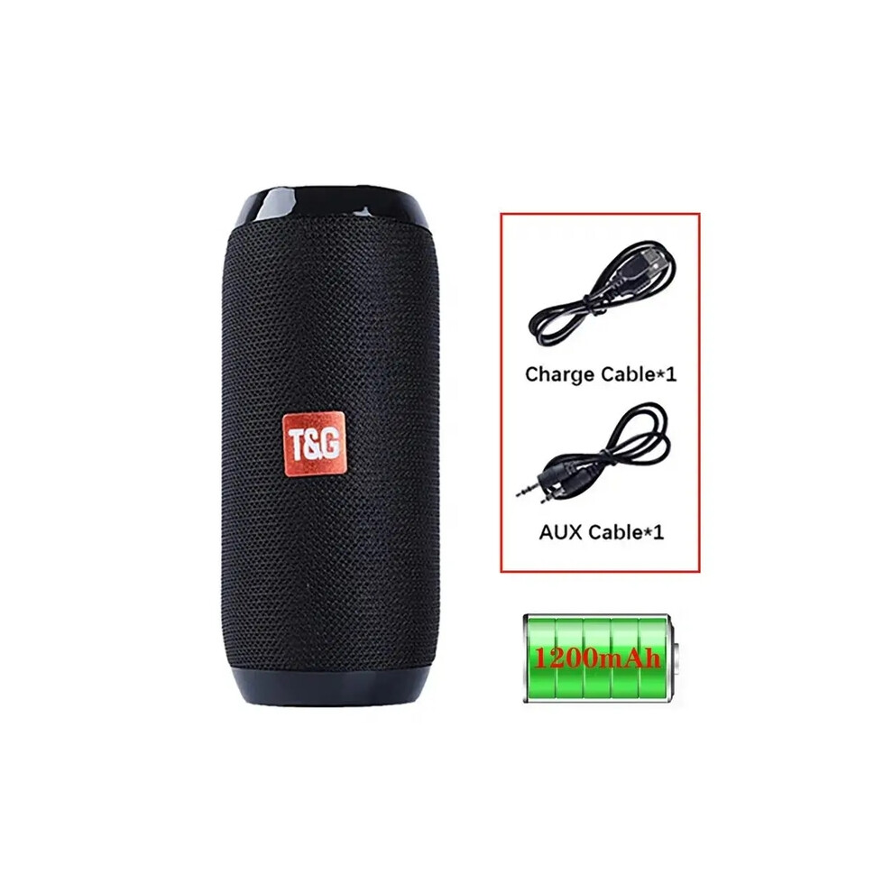 (Black) Wireless Bluetooth 5.3 Speaker Waterproof supports stereo surround portable speakers-image-OPC-PDQDD9B-NEW