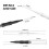 20 Pcs Micro Eyebrow Brush With Cap,eyebrow Spoolie Brush Micro Eyebrow 5