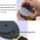 Altimeter,barometer,compass,thermometer,4-in-1 Portable Multifunctional Mountaineering Barometer 2