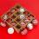 Christmas Baubles - 16pcs Red 5