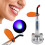 (Silver) Dental Curing Light Wireless Led Dental Light Curing Lamp Cordless Adjustable 3