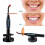 (Black) Dental Curing Light Wireless Led Dental Light Curing Lamp Cordless Adjustable 3