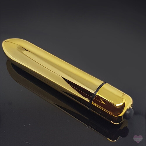Waterproof 10 Different Vibration Modes Bullet Vibrator G Spot Gold 2
