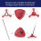Spin Mop Replacement Base Head For Vileda Mop, Triangle Spinning Mop Head Disc For Vileda Easy Wring Mop -plastic Base Case Disc Accessories Part 5