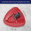 Spin Mop Replacement Base Head For Vileda Mop, Triangle Spinning Mop Head Disc For Vileda Easy Wring Mop -plastic Base Case Disc Accessories Part 2