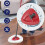 Spin Mop Replacement Base Head For Vileda Mop, Triangle Spinning Mop Head Disc For Vileda Easy Wring Mop -plastic Base Case Disc Accessories Part 4