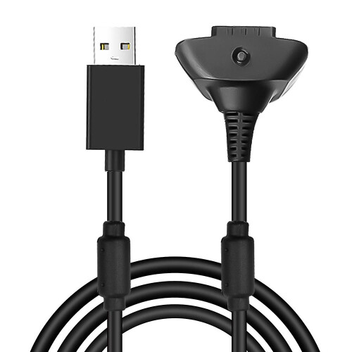 Charging Cable For Xbox 360 Gamepad Wireless Remote Controller 1.8m Usb Charging Adapter Charger Replacement Cables 2