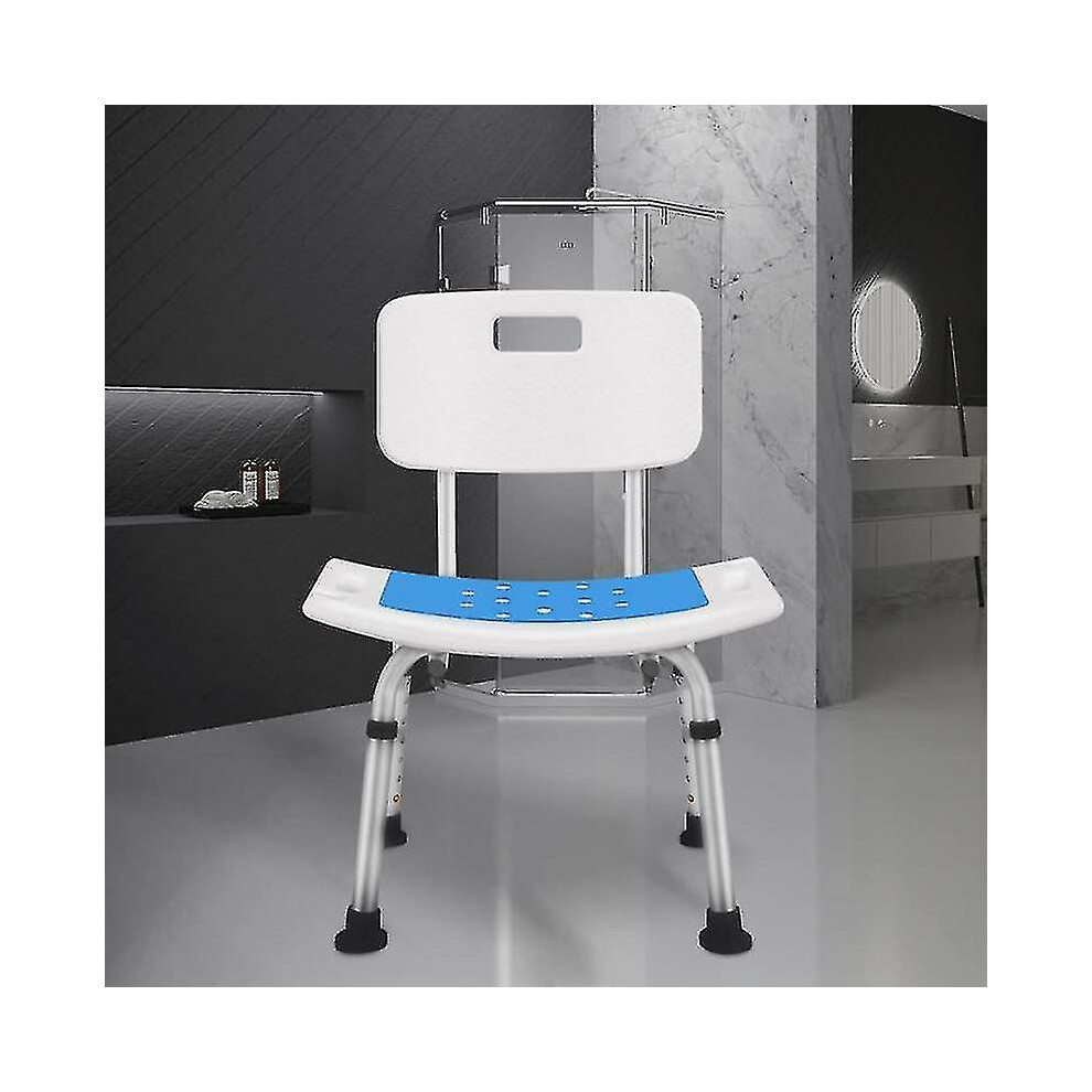 Bathroom Shower Chair Shower Chair Folding Bath Chair For The Elderly Adhesive Non-slip Warm Cushion (only Blue Cushion Without Chair)