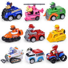 (9pcs) Lookout Patrol Canina Tower Vehicle Bus Observation Tower Children's Birthday Gift