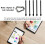 10 Pcs Stylus Refill Replacement Stylus Touch Pen Tip Substite Nib Galaxy Note20/Note10/Tab S6/Tab S7-Black 2