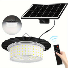 (224LED) 244LED Solar Pendant Light With Motion Sensor, Solar Light