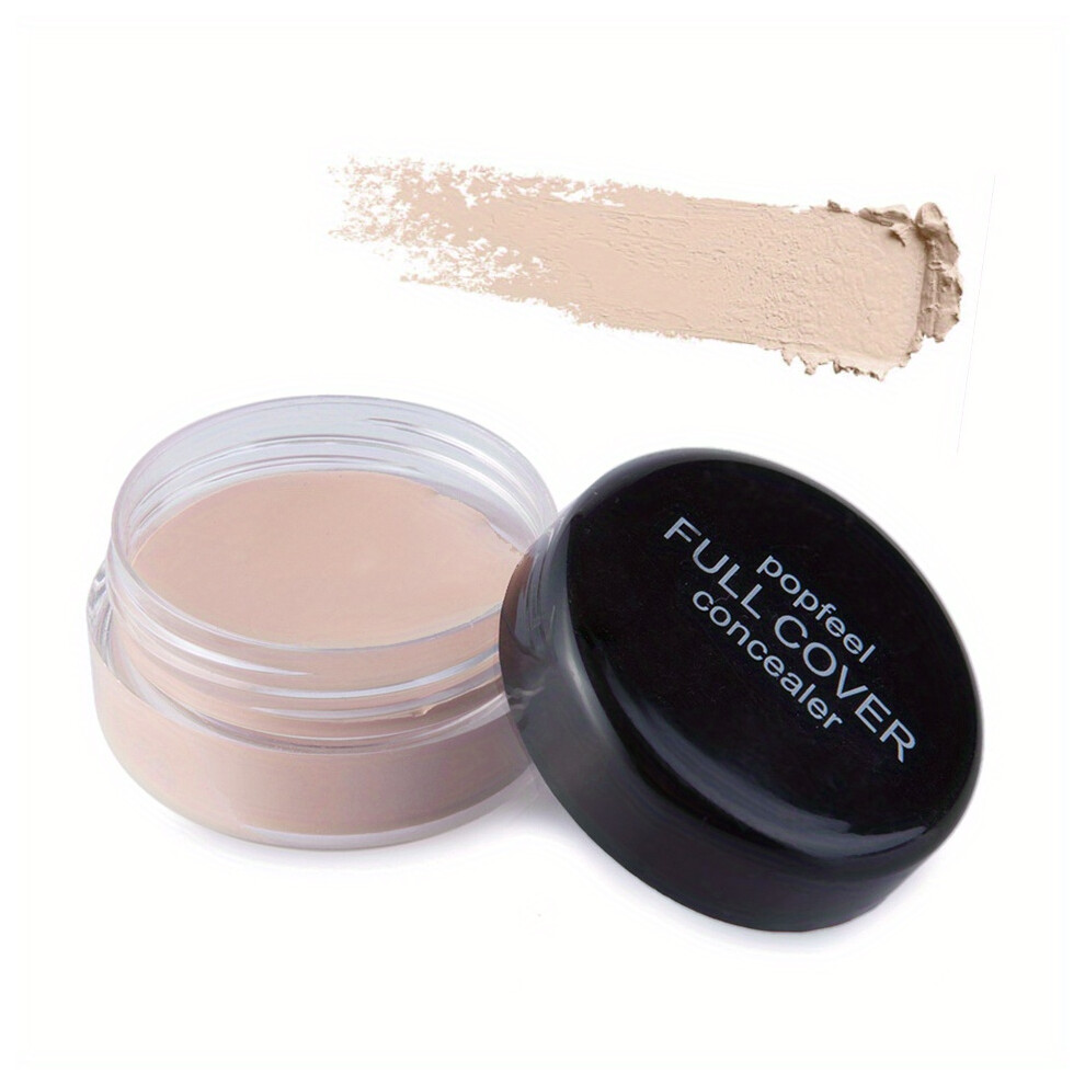 Mdsrjone Cream (Fc01) Long-Lasting Full Coverage Liquid Foundation And Concealer For Women