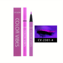 (CV2301-4#) 8 colors Waterproof UV Glow Neon Liquid Eyeliner Set - Smudge Proof