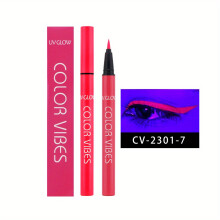 (CV2301-7#) 8 colors Waterproof UV Glow Neon Liquid Eyeliner Set - Smudge Proof