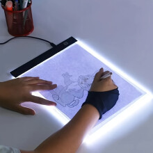 (A5) A5 LED Drawing Copy Board for Kids - 3 Level Dimmable Painting Tablet - Educational Game