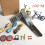 Mini Finger Skateboard Ramp Set - 17pcs Park Kit With Replacement Wheels And Tools Type2 1