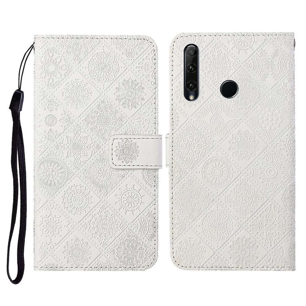 (White) Ethnic Style Pu Case Huawei Honor 20 Lite / 10I White 9497821200671