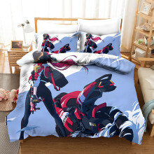 (Style 06, King(220X240CM/3PCS)) locomotive Bedding Single Double Duvet Cover UK