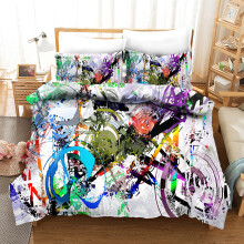(Style 10, Double(200X200CM/3PCS)) locomotive Bedding Single Double Duvet Cover UK