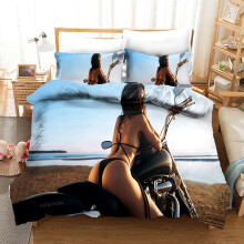 (Style 07, King(220X240CM/3PCS)) locomotive Bedding Single Double Duvet Cover UK