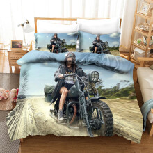 (Style 16, Double(200X200CM/3PCS)) locomotive Bedding Single Double Duvet Cover UK