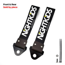 Jdm Racing Style Tow Strap Universal Race Towing Bars Nylon Car Trailer Ropes Hook For Speed Hunters Hks Initial D