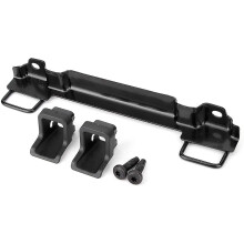 Universal Isofix Bracket Steel,child Safety Seats Mounting Kit Slim Durable Long Life Stable (black)