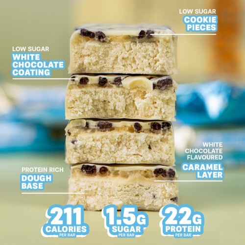 Grenade Grenade High Protein Low Sugar Bar - White Chocolate Cookie 12 x 60 g 2