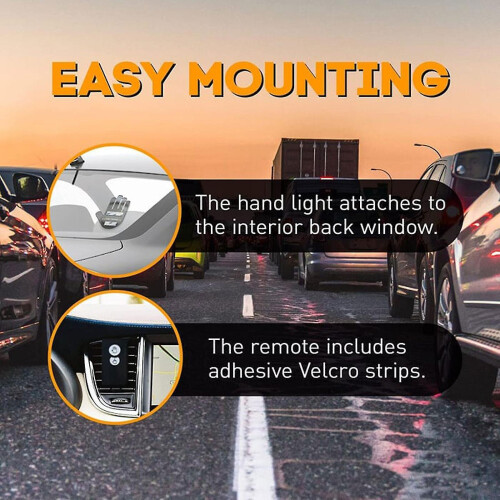 Middle Finger Gesture Light With Remote-ideal Gifted Car Stuff 2