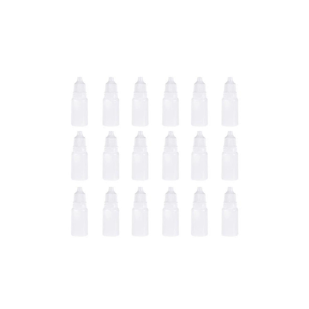 50pcs Plastic Dropper Bottle 10ml Liquid Dropper Bottle Eye Dropper Bottle