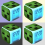 Alarm Minecraft Clock Led Night Light Green Plastic Casing  Modern Minimalist 8