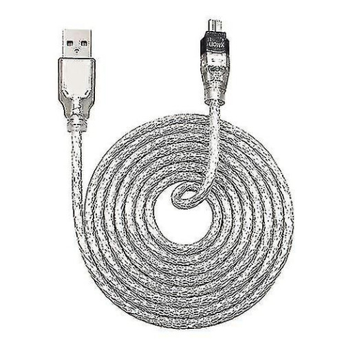 New Data Dv Cable Usb To Ieee 1394 4 Pin Adapter I- High Pc