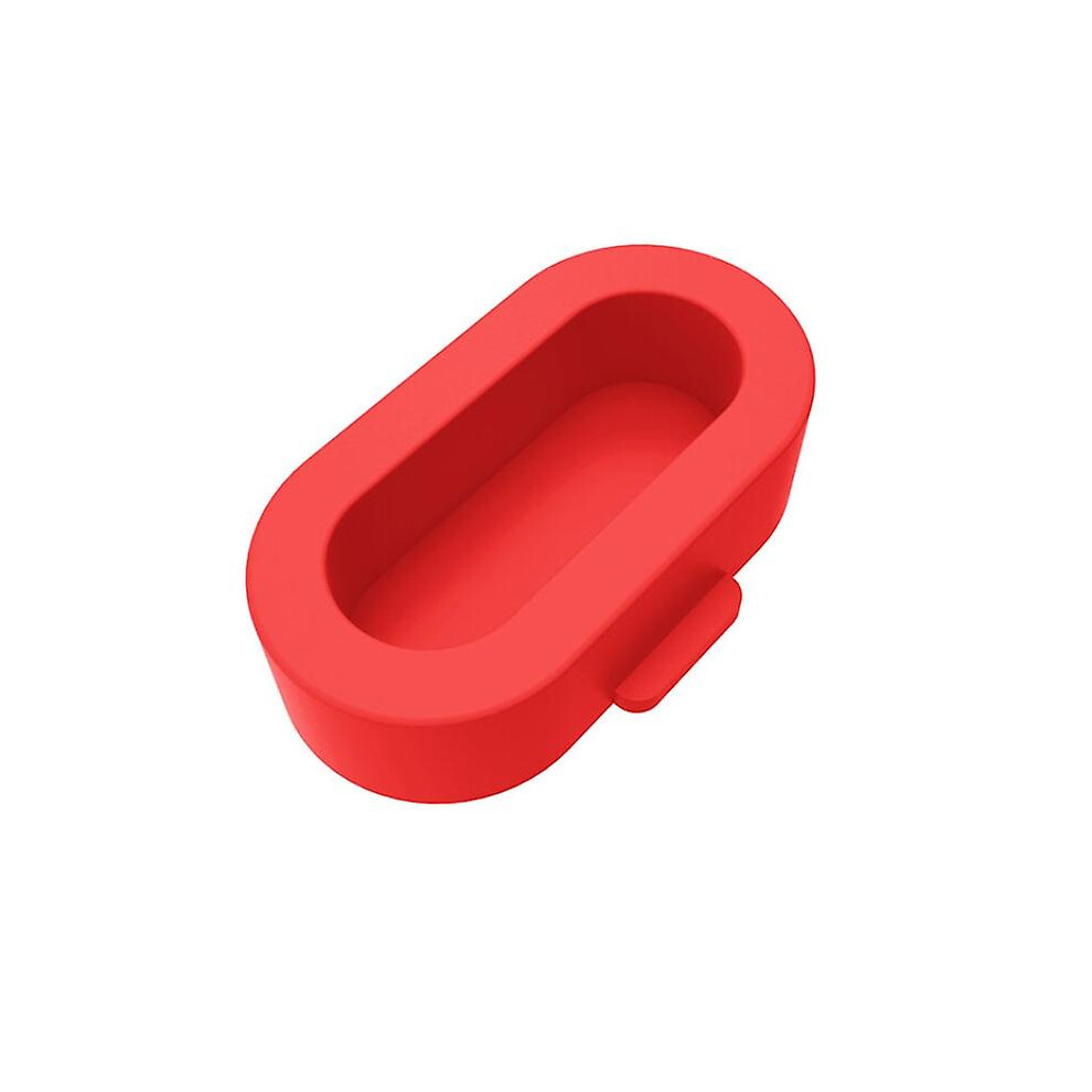 (Silicone Charging Port Cover Protector Cap Dustproof Plug Case For Garmin Venu Vivoactive 3) Silicone Charging Port Cover Protector Cap Dustproof Plu Red 9497821213527