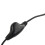 2pcs 3.5mm M/m Stereo Headphone Audio Extension Cable Cord With Volume Control Black 4