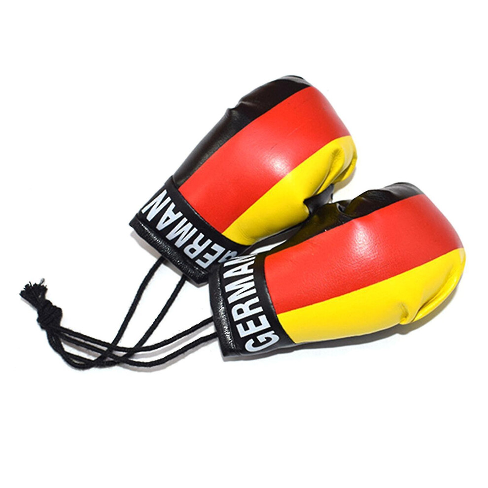 (Germany) 10Cm Newborn Photography Props Mini Simulation Boxing Glove Boxing Flag Gloves 9033322838625
