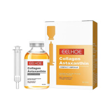 (1pcs) Eelhoe Collagen Astaxanthin Lifting Ampoule Dilutes Fine Lines Law Lines Moisturizing Firming Skin Essence Bx