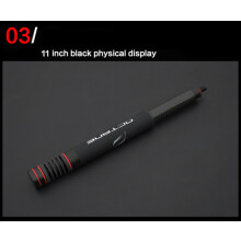 (11 inch black) 11 inch Bow And Arrow Shock Absorber Balance Bar Suitable Compound bow