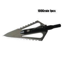 (4) Arrows Tips Arrow Heads for Archery Hunting Apply To Compound Bow