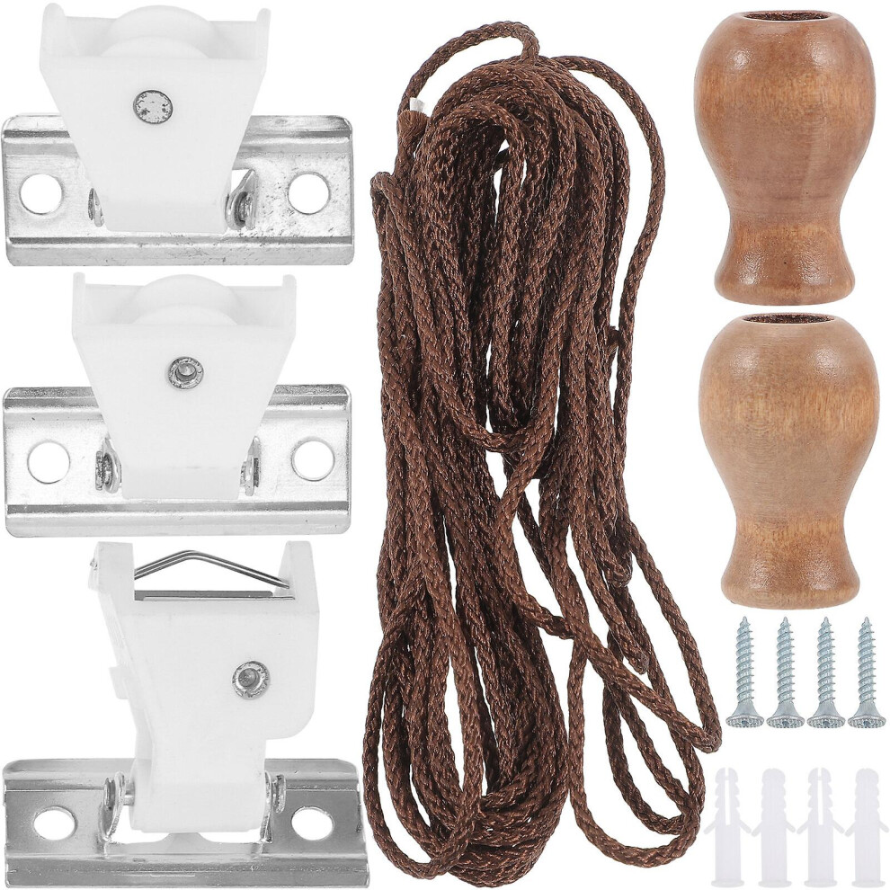 1 Set Of Bamboo Roller Blind Rope Accessories Roller Shutter Parts Roller Blind Fittings