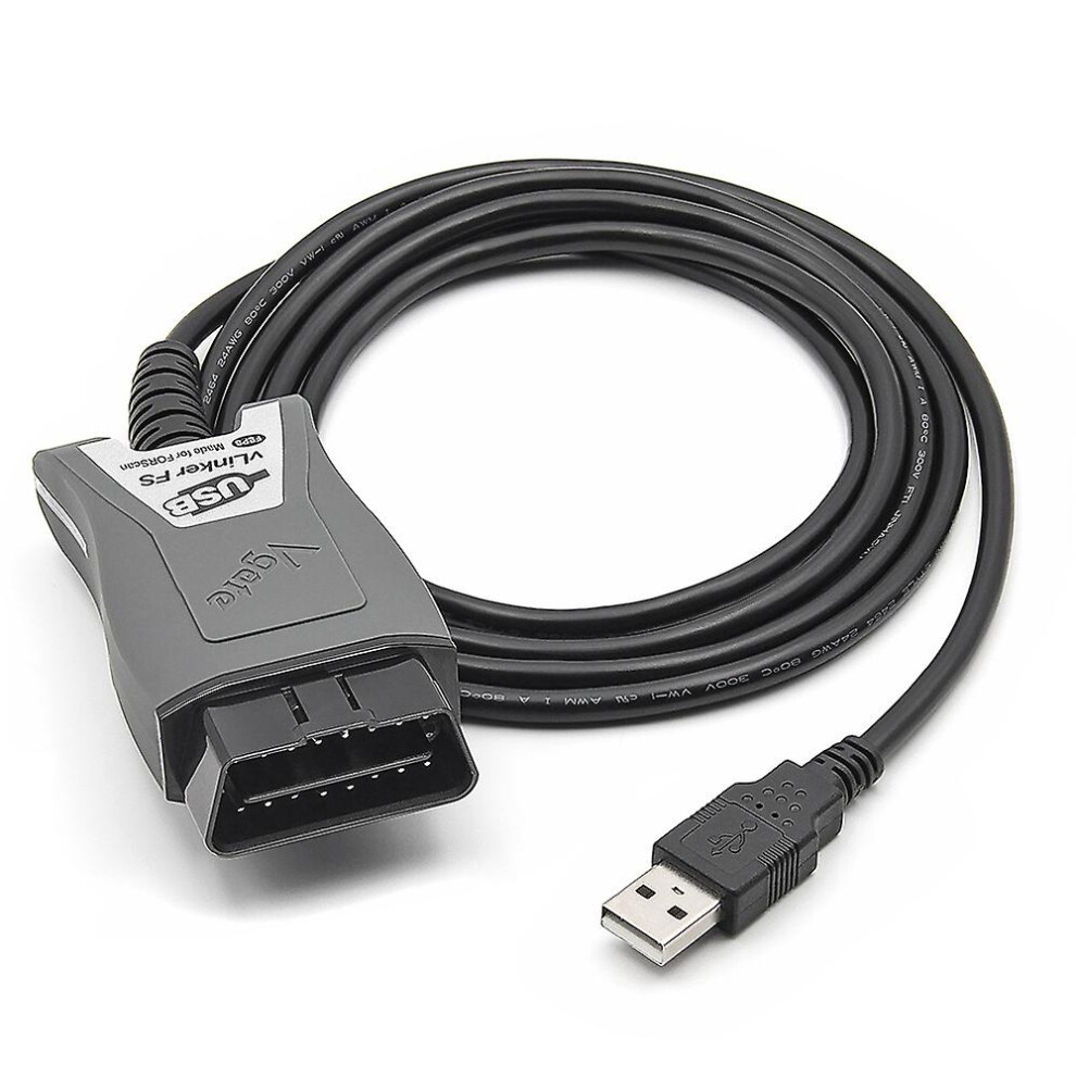 Auto Scanner For Ford And Mazda Vgate Vlinker Fs Elm327 For Ford Forscan Hs/Ms-Can Elm 327 Obd2 Els27 4522139487447