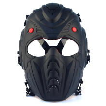 (BTM) Tactical Full Face Paintball Mask Timemen Skull Pc Lens Steel Mesh Safety Goggles Mask Military Hunting Arisoft Protective Mask