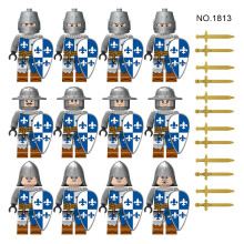 Middle Ages Roman Soldier Mini Figures Building Block Toys Gifts